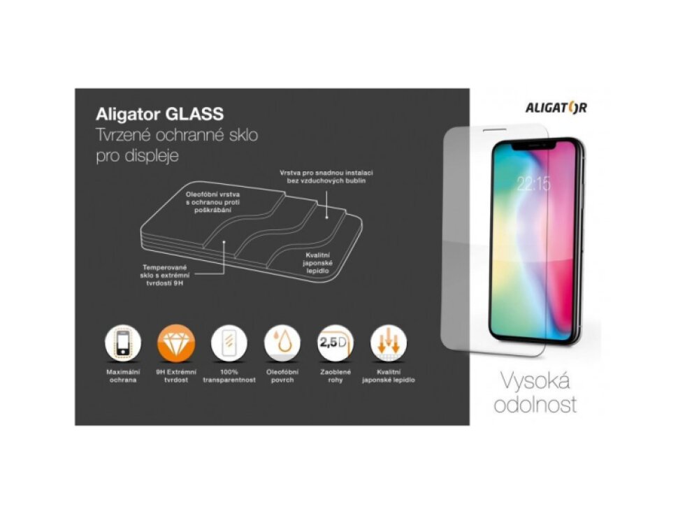 ALIGATOR GLASS ULTRA Ochranné sklo pre iPhone 17 Air