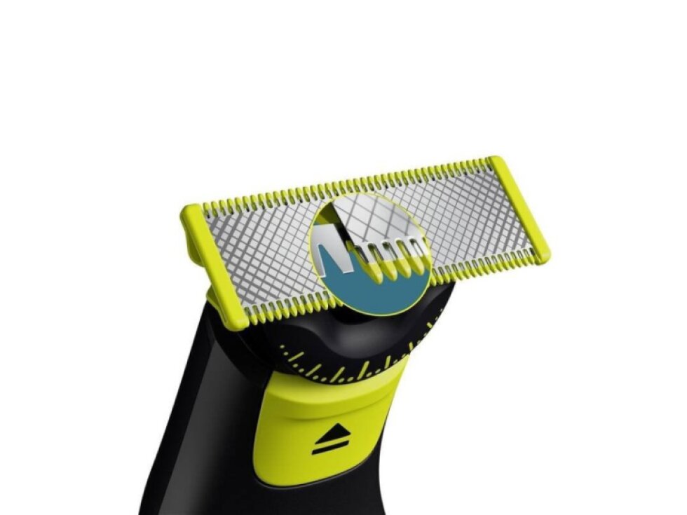 PHILIPS QP6542/15, čierna/zelená