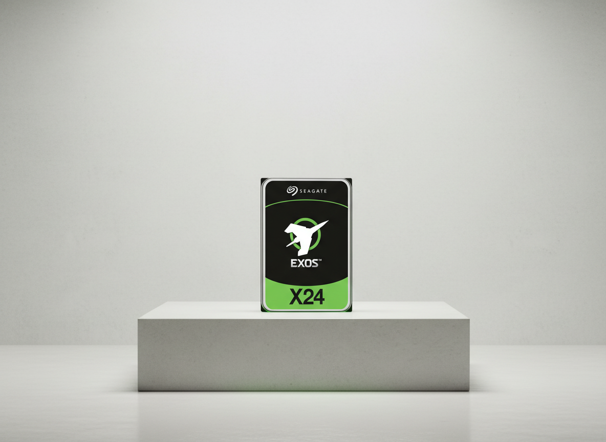 SEAGATE Exos X24 24TB SATA HDD, 7200 RPM