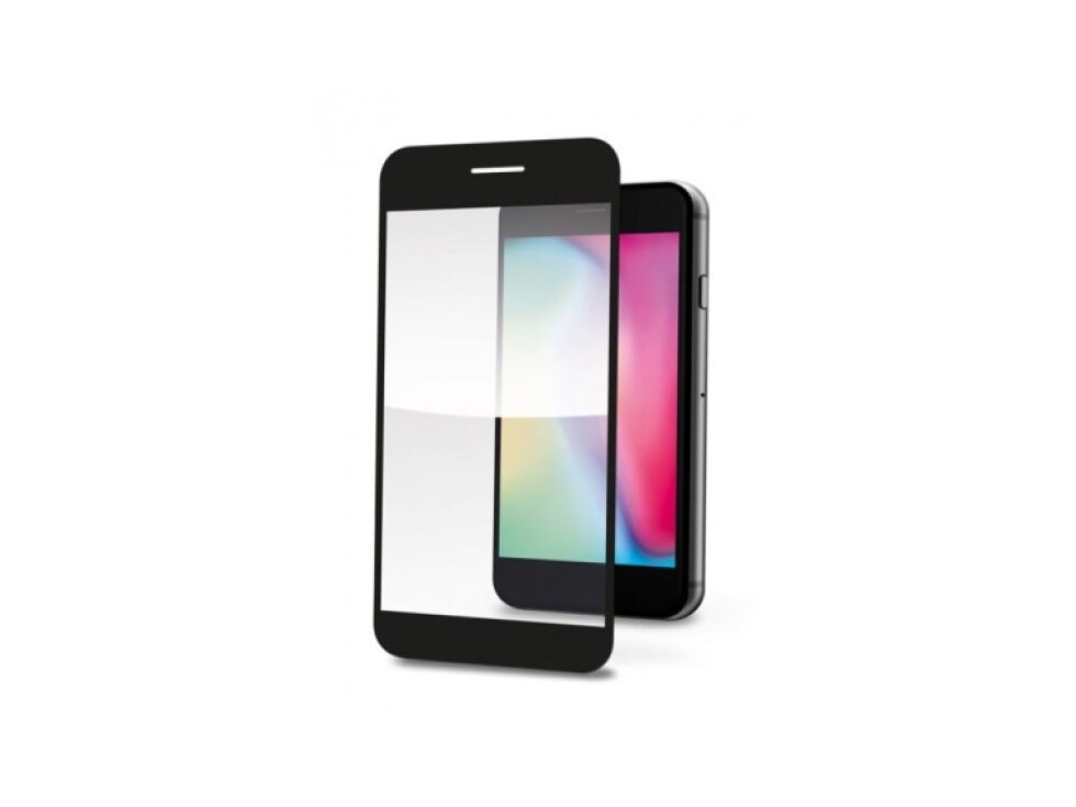 ALIGATOR Ochranné sklo GLASS PRINT iPhone 17 Pro, čierne, celoplošné lepidlo