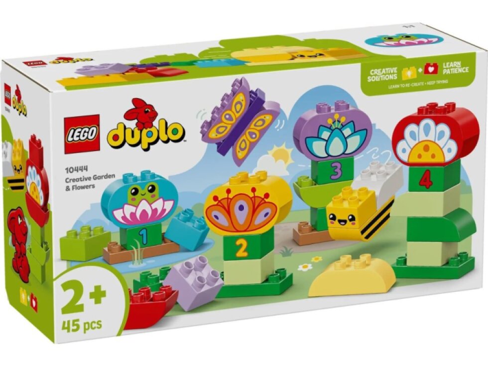 LEGO® DUPLO® Kreativní zahrada a květiny 10444