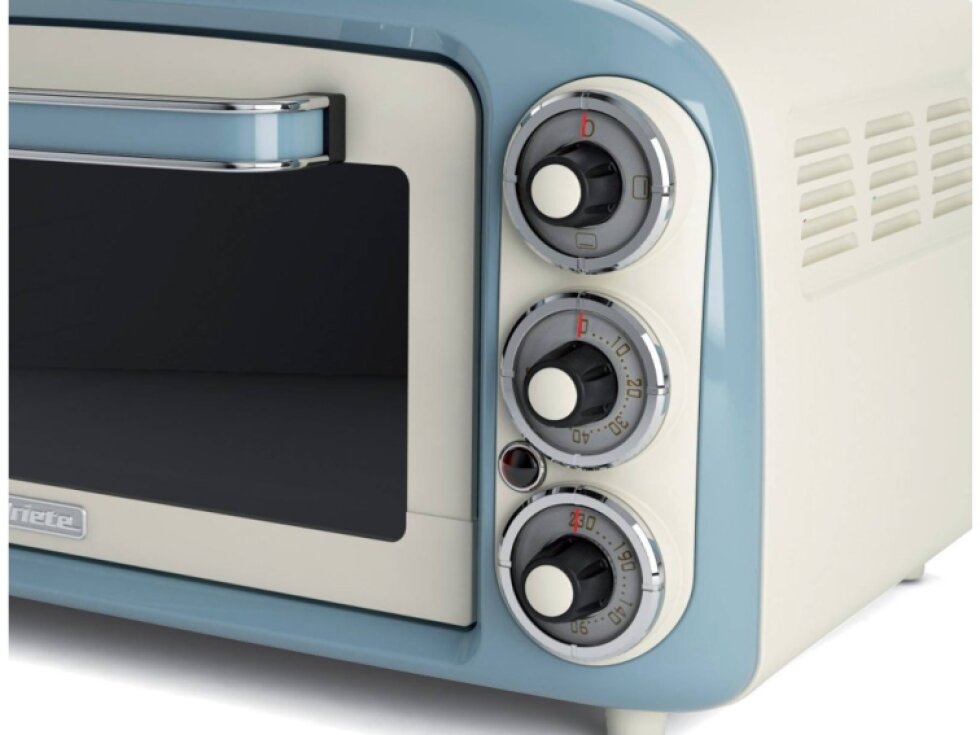 Ariete Vintage elektrická rúra 18L modrá – Retro štýl, vysoký výkon