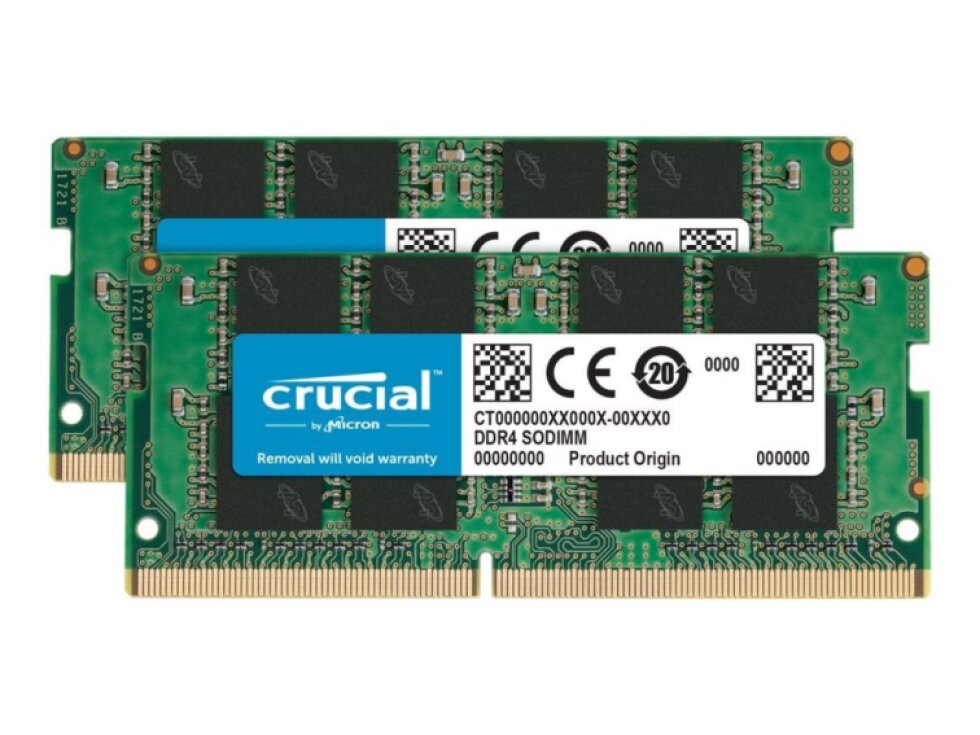 Crucial DDR4 32GB (2x16) 3200MHz CL22 Pamäťový Modul