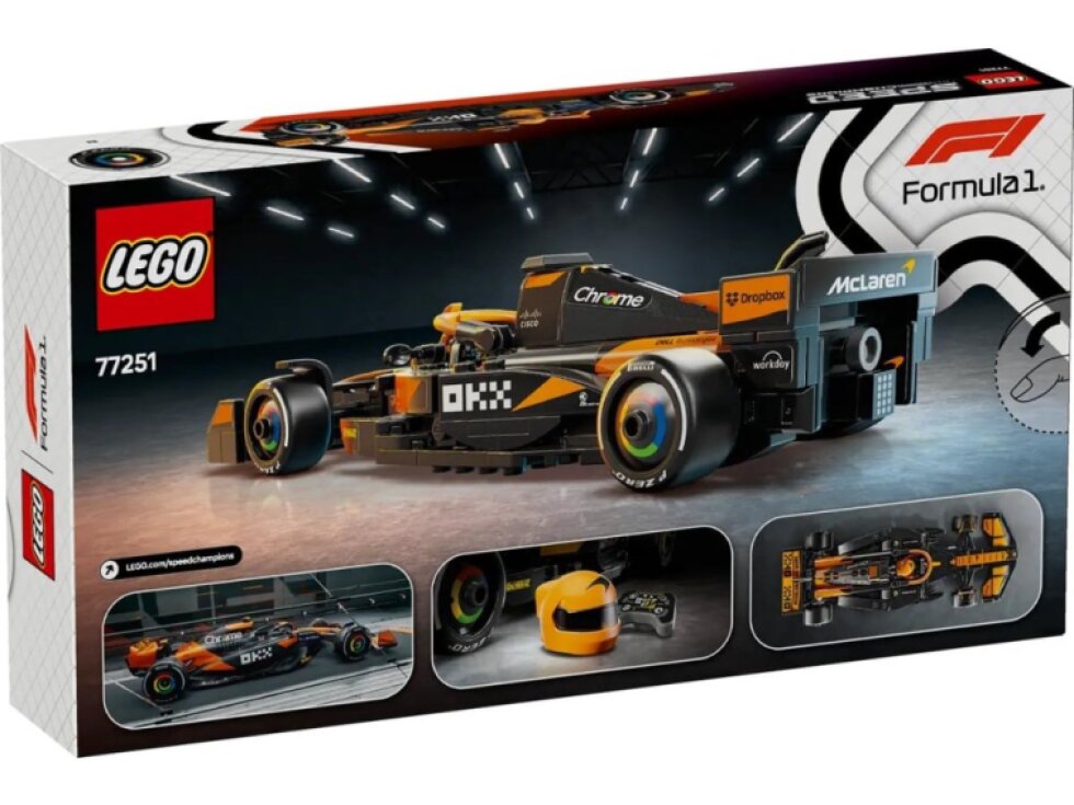 LEGO® Speed Champions Závodní auto McLaren F1® Team MCL38 77251