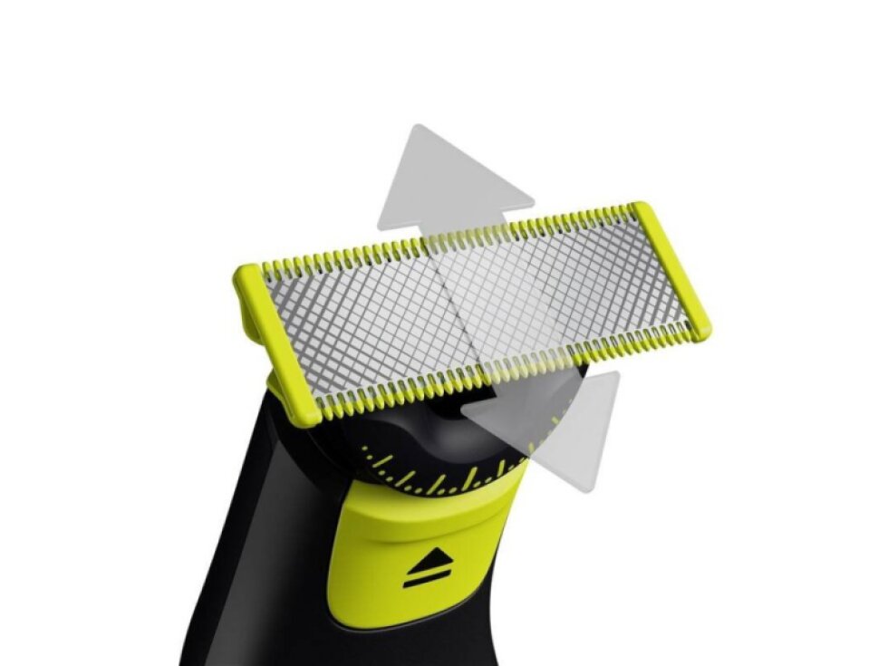 PHILIPS QP6542/15, čierna/zelená