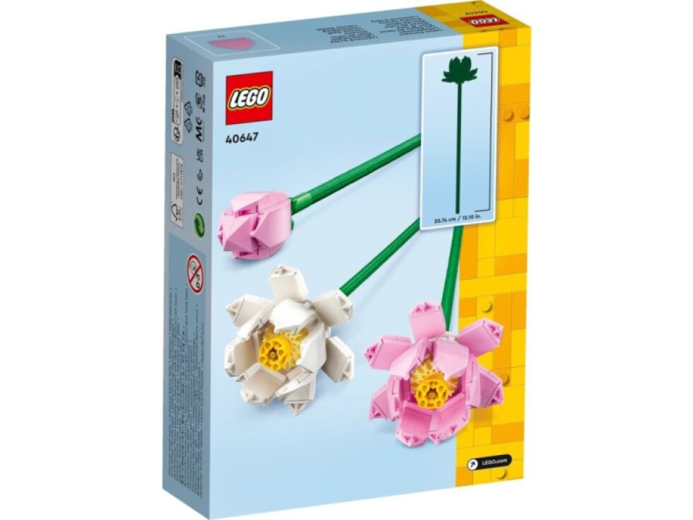 LEGO® Botanicals Lotosové květy 40647