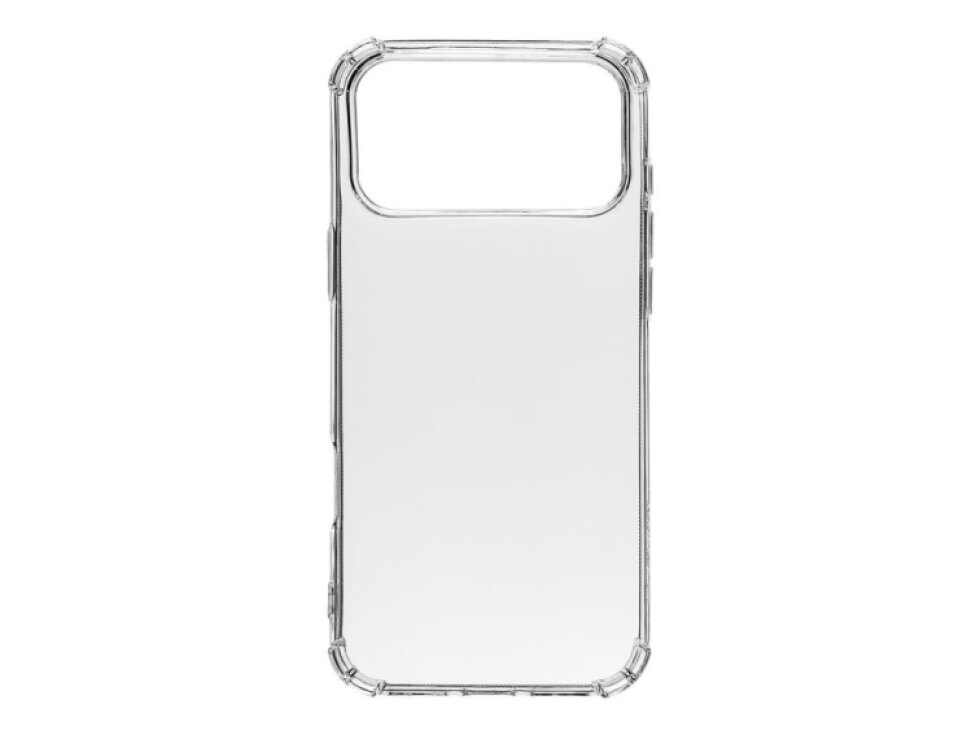Taktický TPU Plyo kryt pre iPhone 17 Pro Max - Transparentný