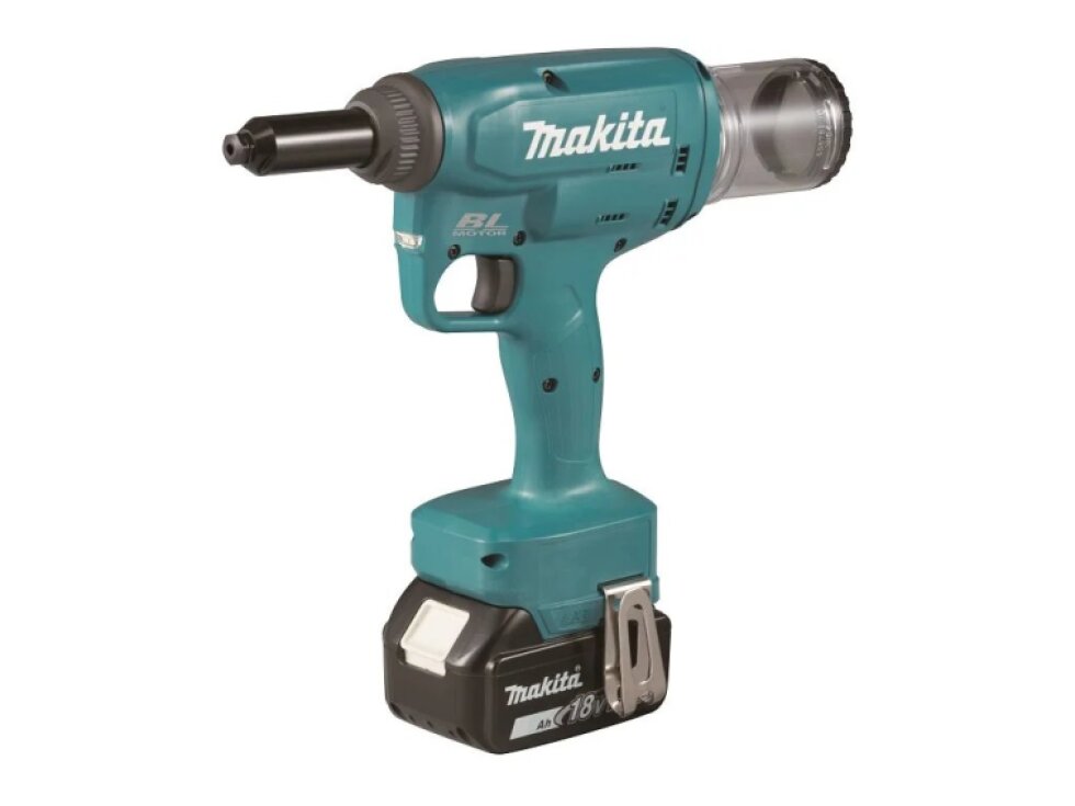 Makita DRV150RFJ Aku nitovačka Li-ion LXT 18V/3,0 Ah, Makpac