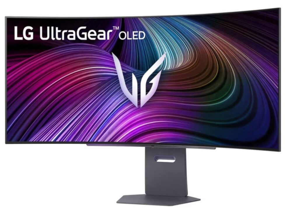 44,5" LG 45GX90SA-B s webOS, prohnutý