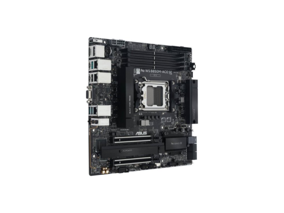 ASUS PRO WS B850M-ACE SE - Výkonná mATX doska s podporou AMD
