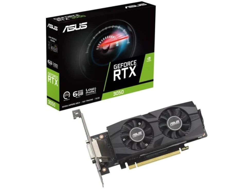 ASUS Dual GeForce RTX 3050 LP BRK 6GB