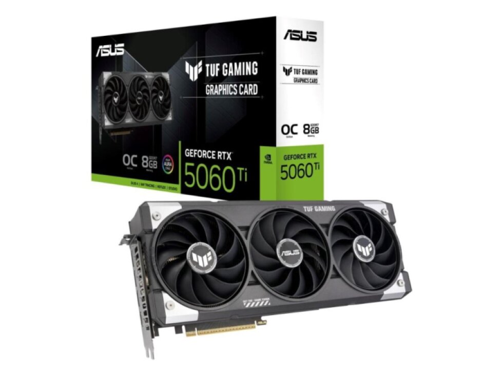 ASUS TUF GeForce RTX 5060 Ti GAMING OC 8G
