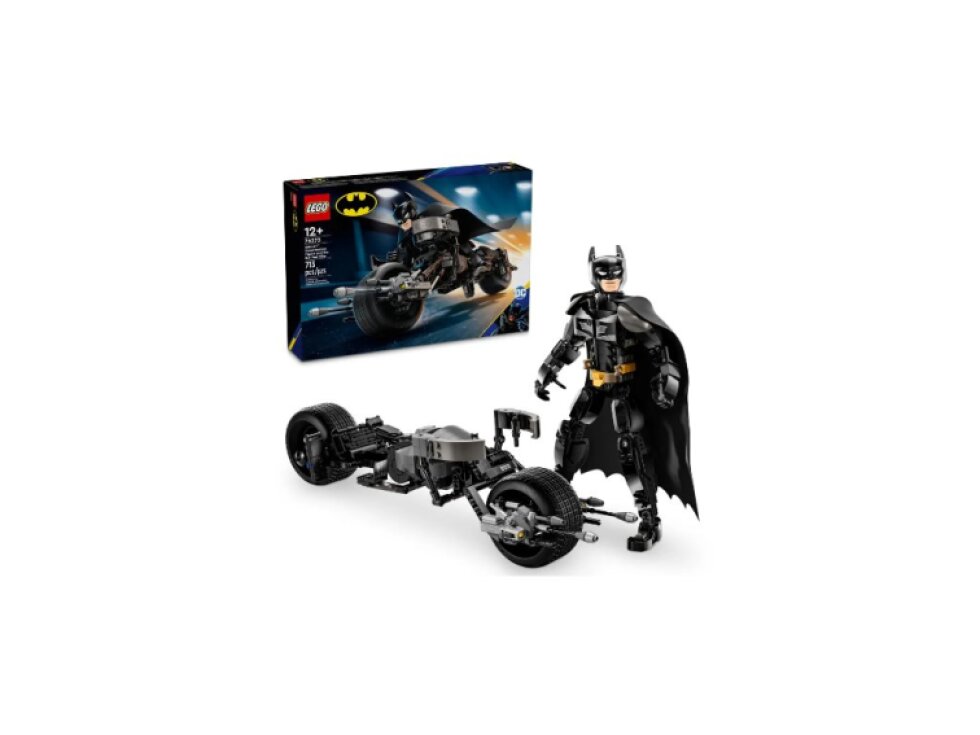 LEGO® DC Batman™ Sestavitelná figurka: Batman™ a motorka Bat-Pod 76273