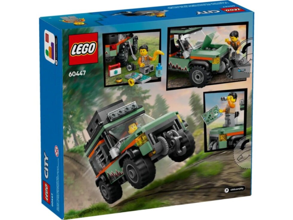 LEGO® City Terénní horské nákladní auto 4x4 60447