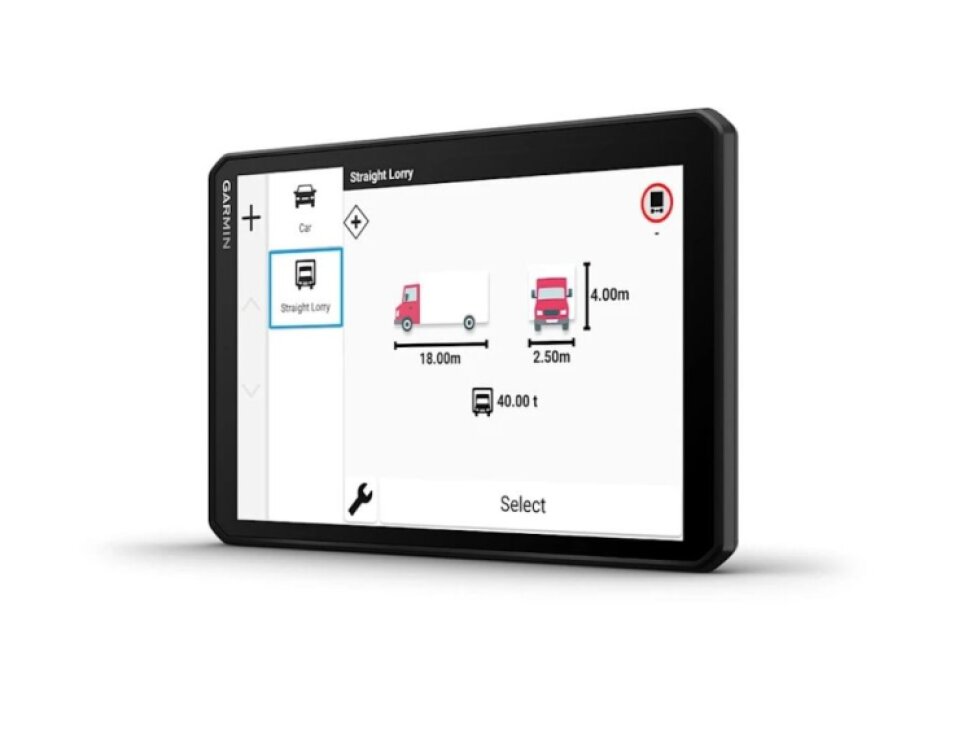 Dezl LGV8208 Prime 8" GPS navigace pro nákladní vozy