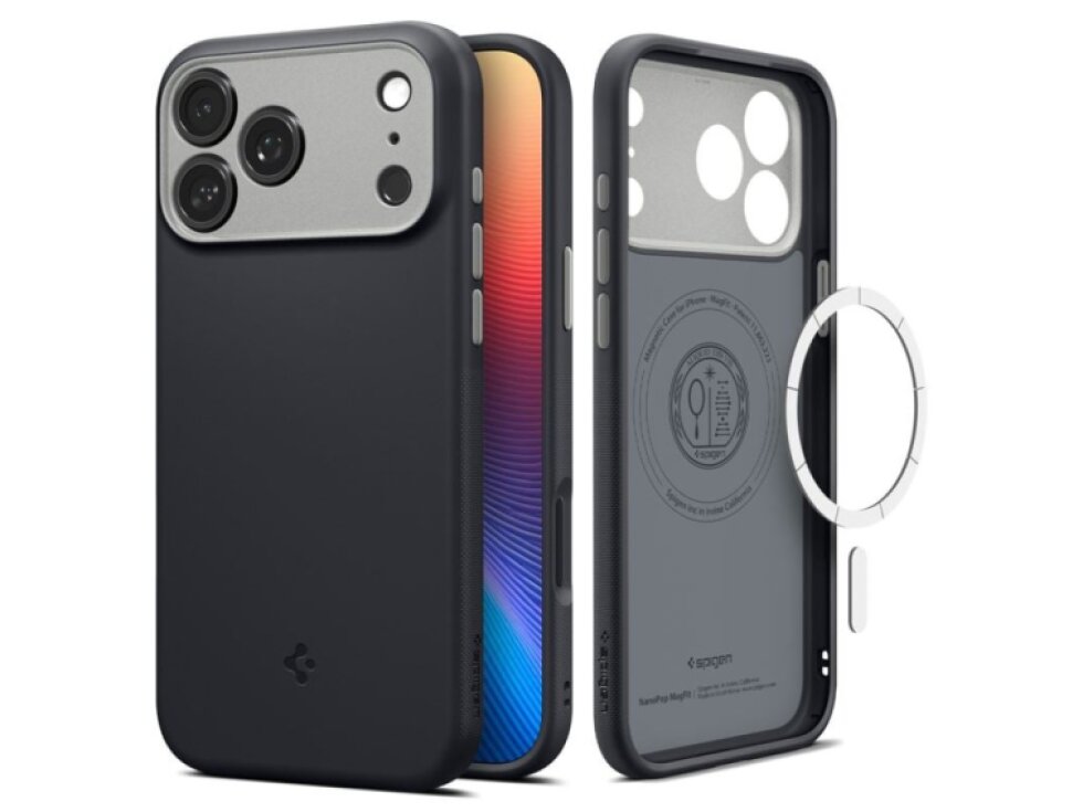 Spigen Nano Pop MagSafe kryt pre iPhone 17 - Čierny