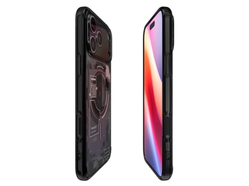 Spigen Ultra Hybrid MagSafe kryt pre iPhone 17 Pro Max - Čierny