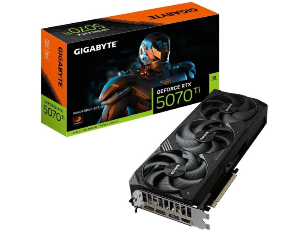GIGABYTE GeForce RTX 5070 Ti WINDFORCE SFF 16G