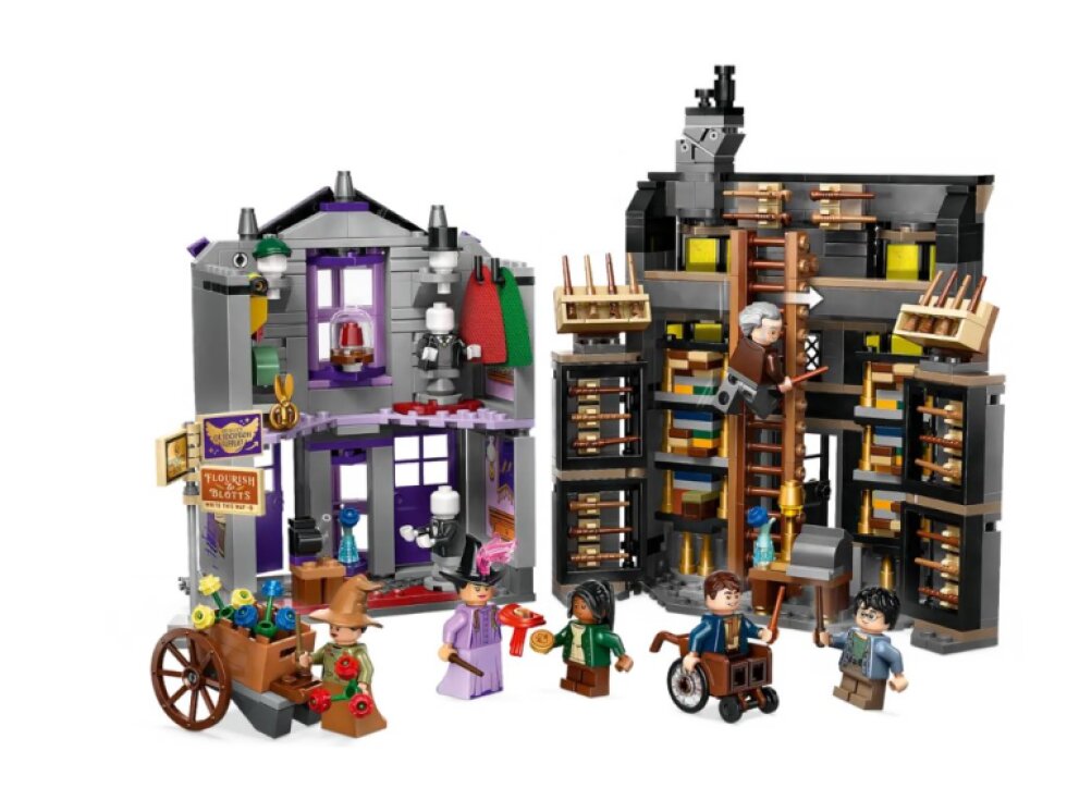 LEGO® Harry Potter™ Ollivanderův obchod a Obchod madame Malkinové 76439