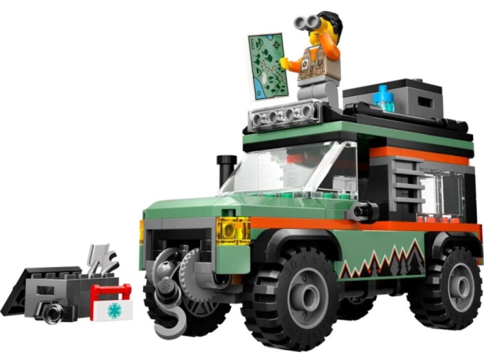 LEGO® City Terénní horské nákladní auto 4x4 60447