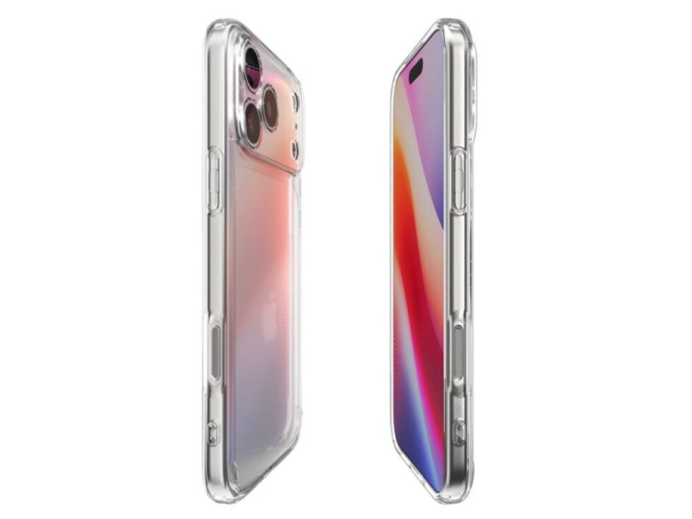 Spigen Ultra Hybrid kryt - iPhone 17 Pro Max, crystal clear