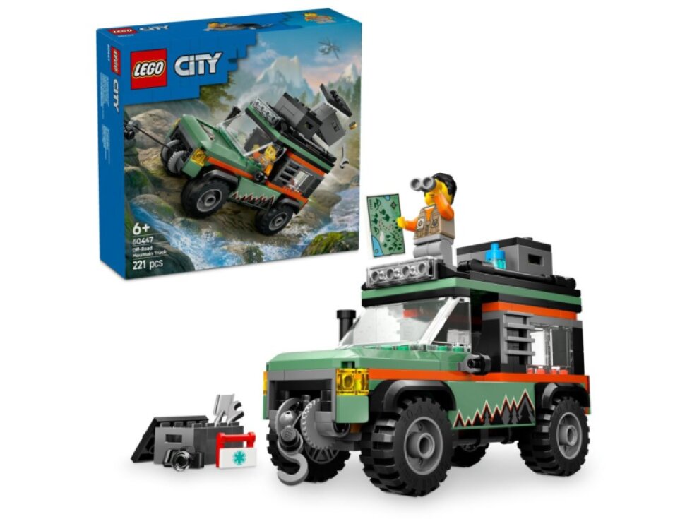LEGO® City Terénní horské nákladní auto 4x4 60447