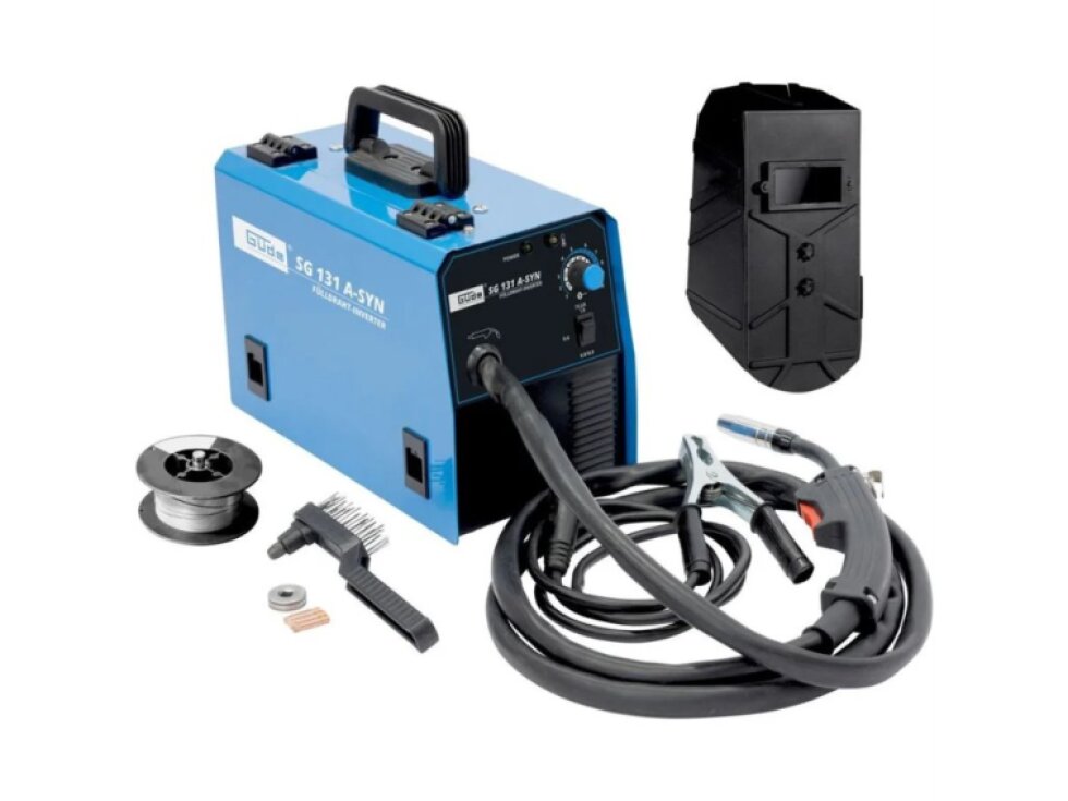 Güde SG 131 A-SYN - Kompaktná invertorová zváračka s A-SYNERGIC