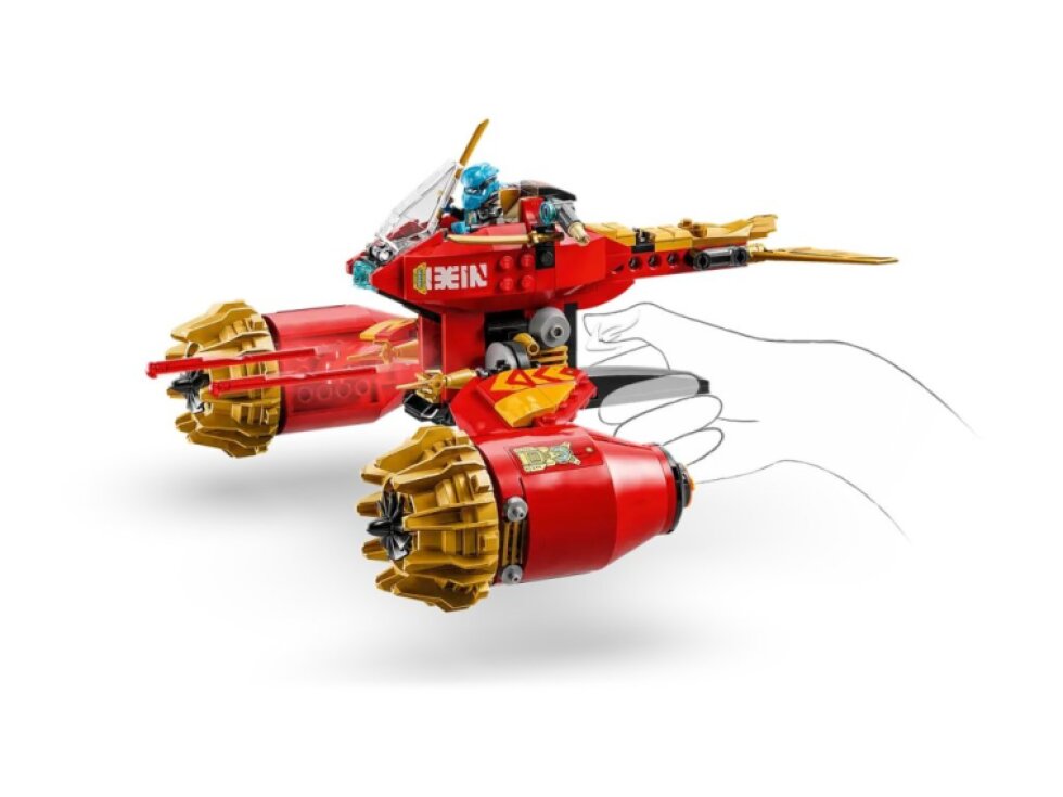 LEGO® NINJAGO® Kaiův bouřný jezdec a robot 71830