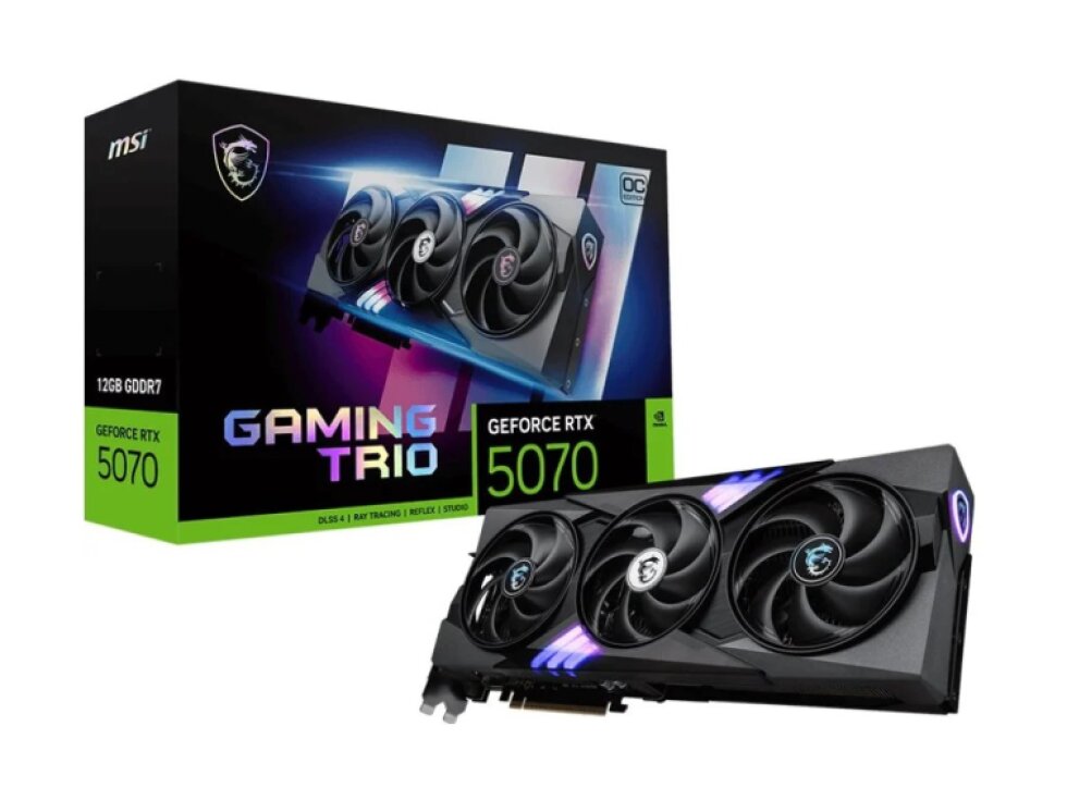 MSI GeForce RTX 5070 12G GAMING TRIO OC