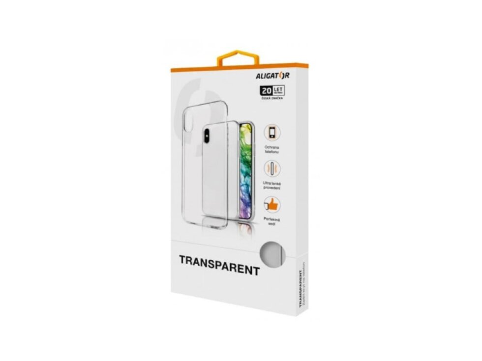 TRANSPARENT ALIGATOR puzdro pre iPhone 17 Air - Štýlová ochrana