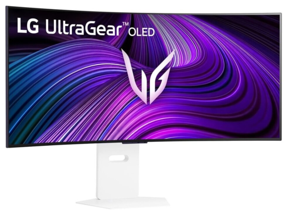 39" LG UltraGear 39GX90SA-W s webOS, prohnutý