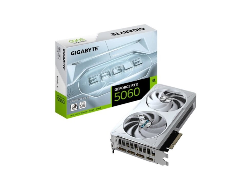 GIGABYTE GeForce RTX 5060 EAGLE OC ICE 8G