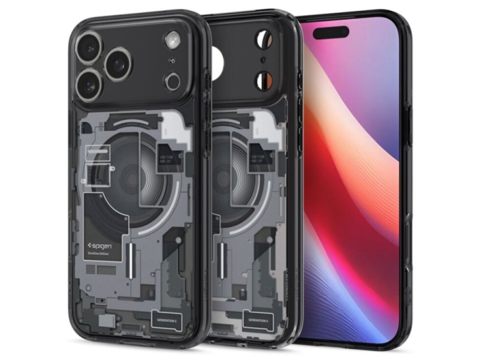 Spigen Ultra Hybrid MagSafe kryt pre iPhone 17 Pro - Čierny