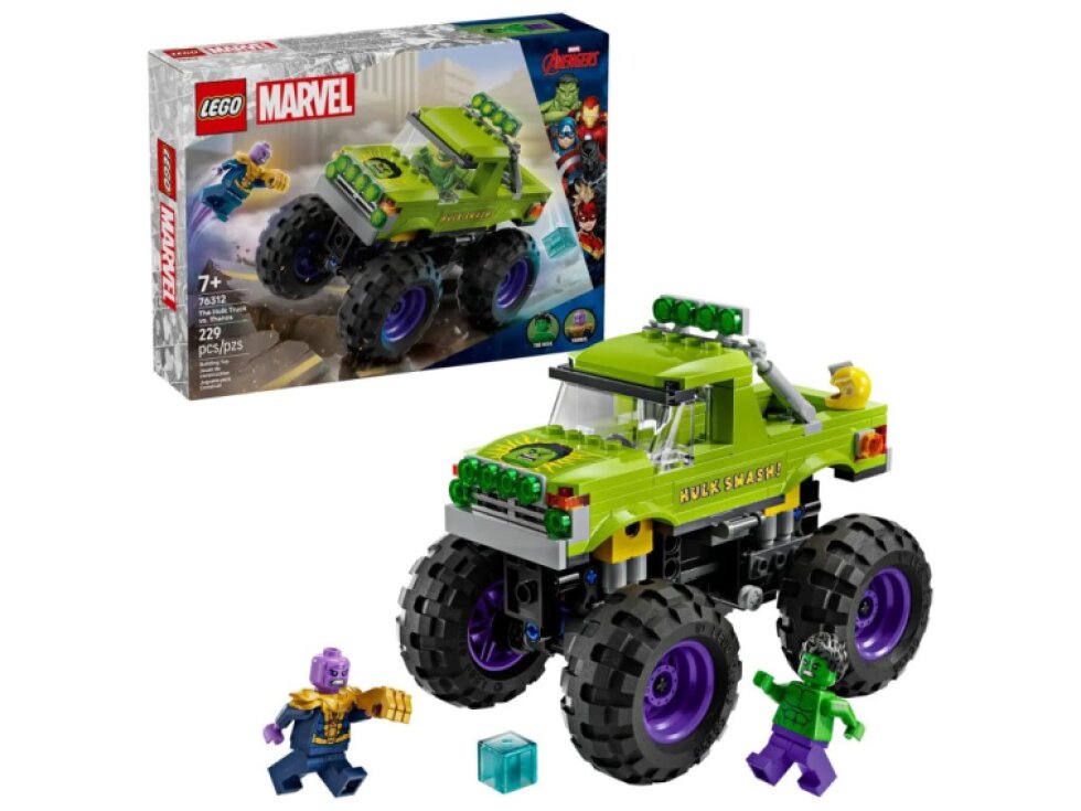 LEGO® | Marvel Hulkův truck vs. Thanos 76312