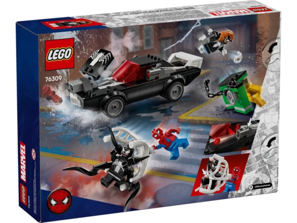 LEGO® Marvel Spider-Man vs. Venomův výkonný sporťák 76309