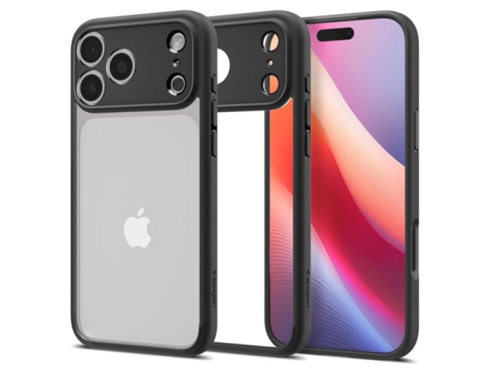 Spigen Ultra Hybrid - iPhone 17 Pro Max, Matná čierna