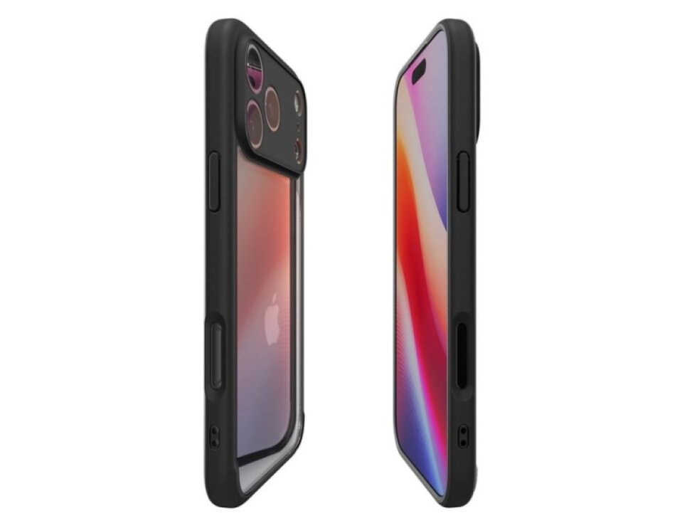 Spigen Ultra Hybrid - iPhone 17 Pro, Matná Čierna