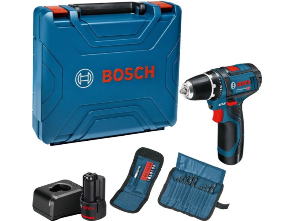 BOSCH GSR 12V-15 - Kompaktný rázový uťahovák s dvojrýchlostnou prevodovkou