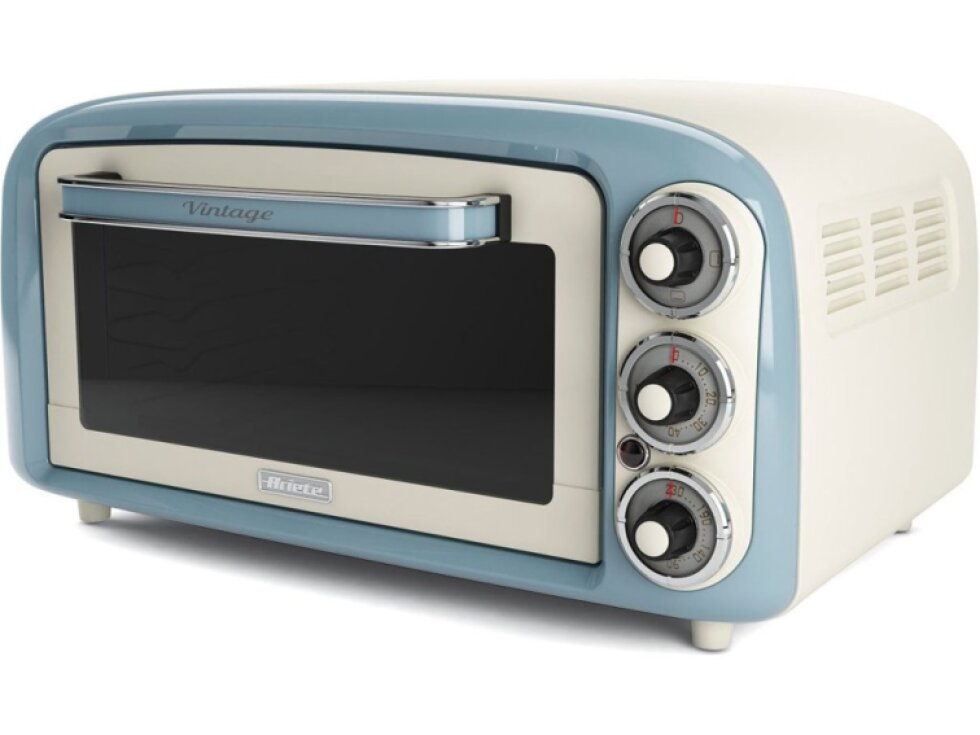 Ariete Vintage elektrická rúra 18L modrá – Retro štýl, vysoký výkon