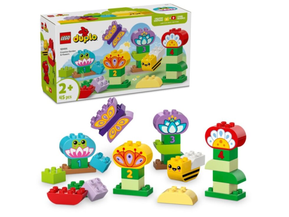 LEGO® DUPLO® Kreativní zahrada a květiny 10444