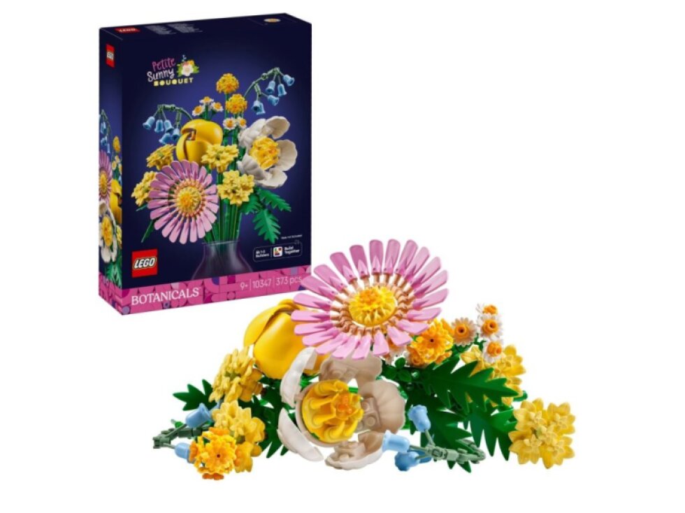 LEGO® Botanicals Drobná slunečná kytice 10347