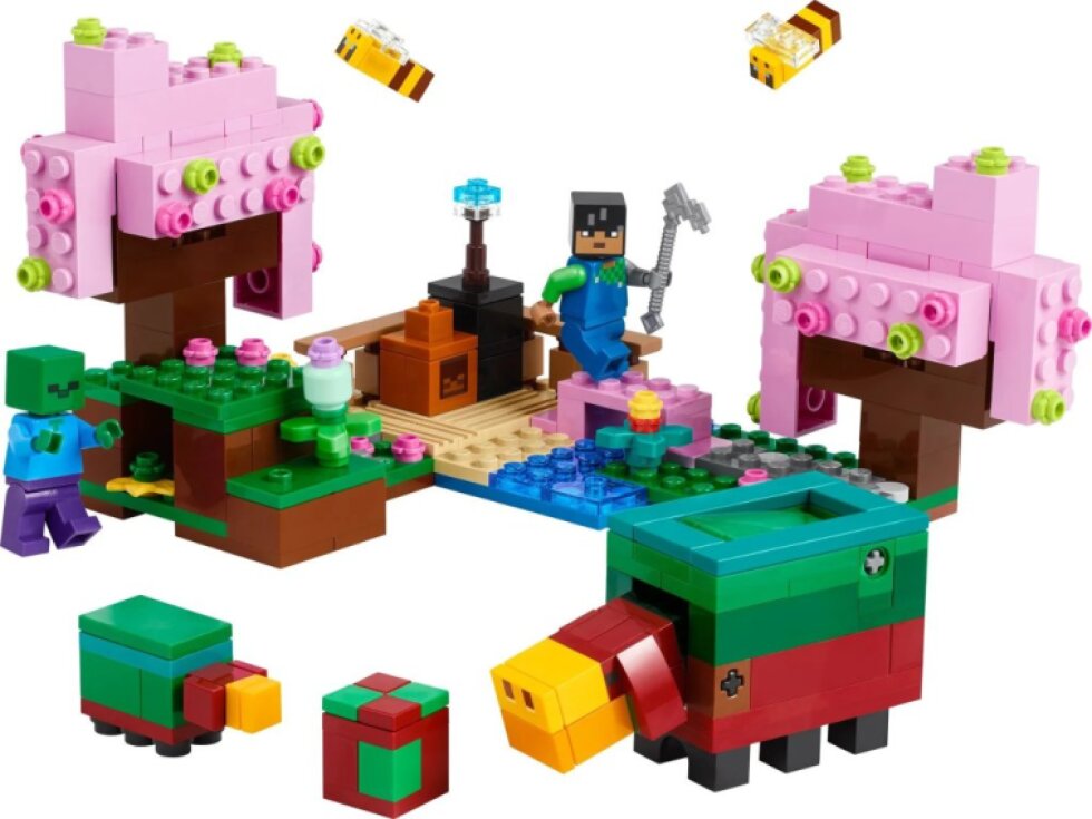 LEGO® Minecraft® Zahrada s rozkvetlými třešněmi 21260