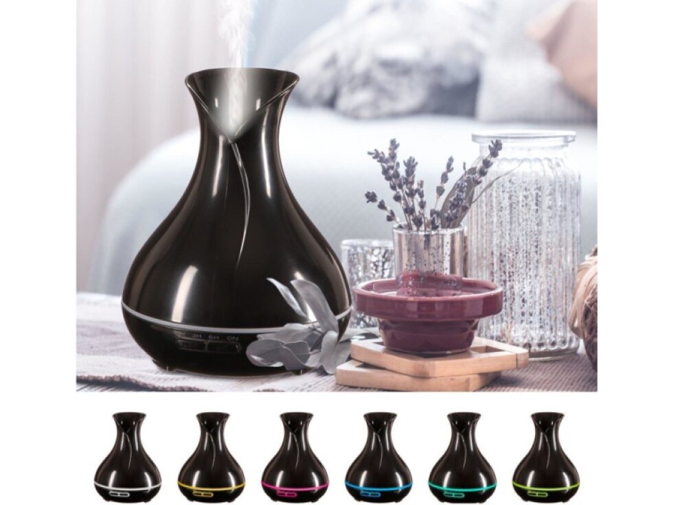 SIXTOL Aróma difúzer Vulcan - Čierny lesk, 350ml