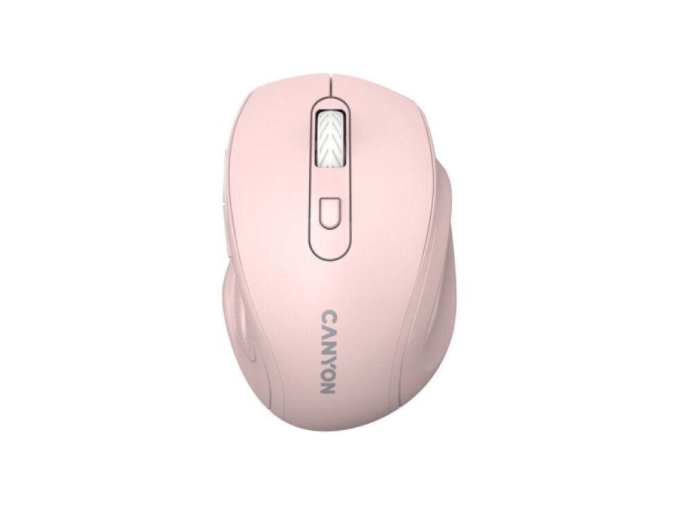 CANYON OnClick 20 Bezdrôtová Myš 1600 DPI Ružová