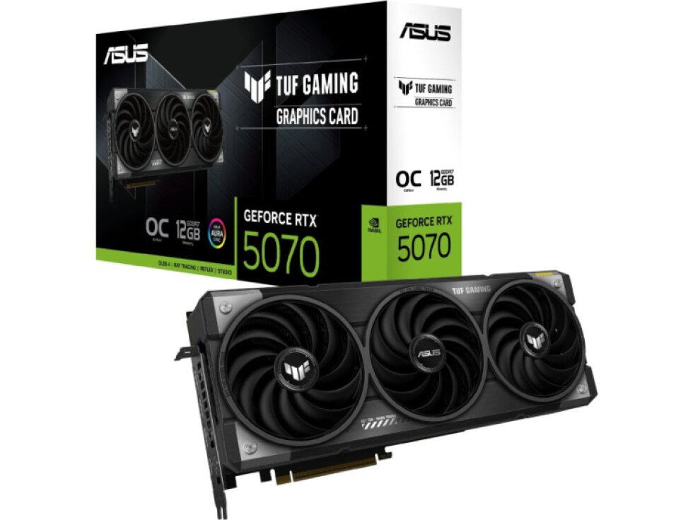 ASUS TUF GeForce RTX 5070 12GB GDDR7 OC Edition