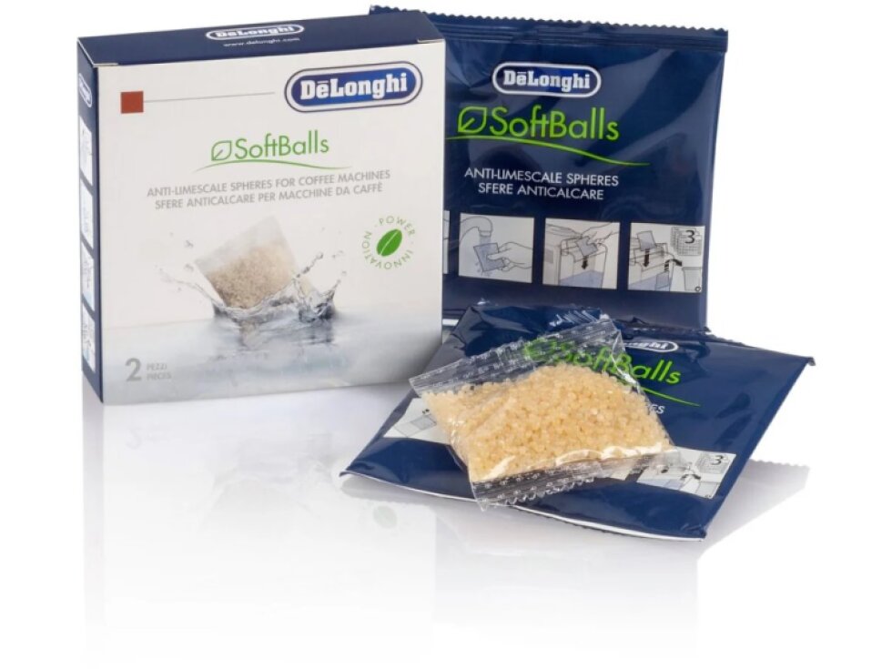 DeLonghi DLSC551 Čistič - guľôčky proti usadzovaniu vodného kameňa, 2 ks