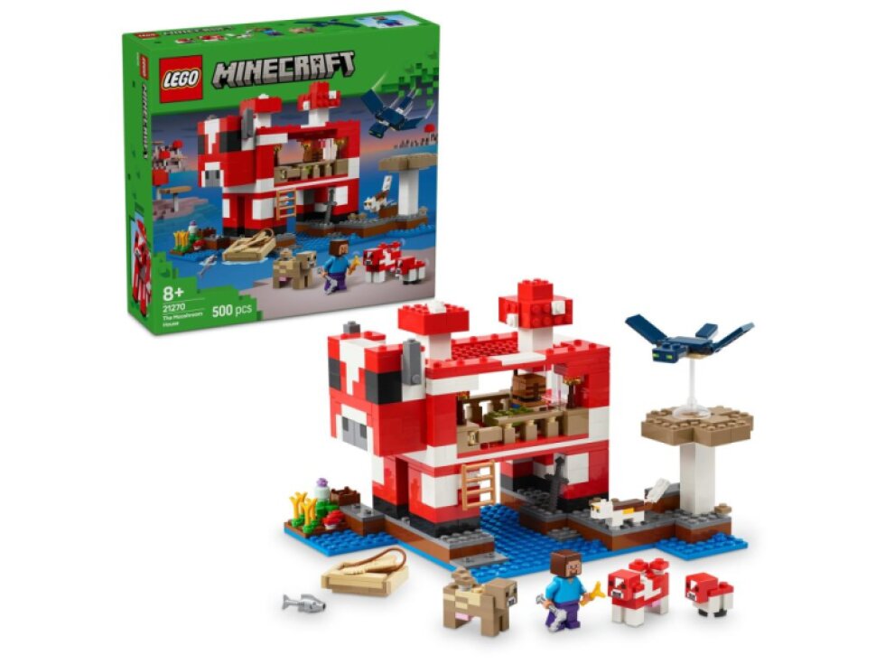 LEGO® Minecraft® Krávomůrčí domek 21270