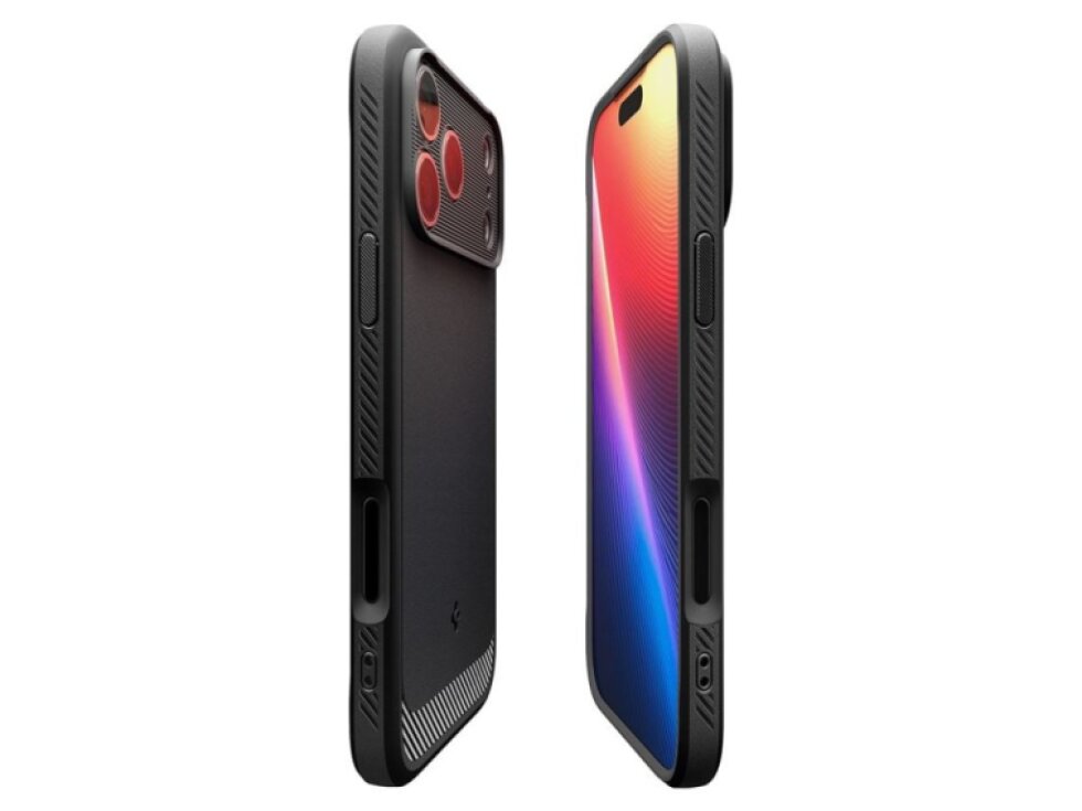 Spigen Rugged Armor MagSafe - iPhone 17 Pro Max, čierna