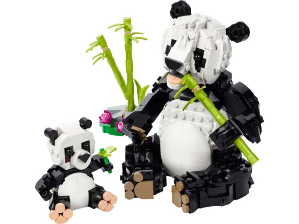 LEGO® Creator 3 v 1 Divoká zvířata: Pandí rodinka 31165