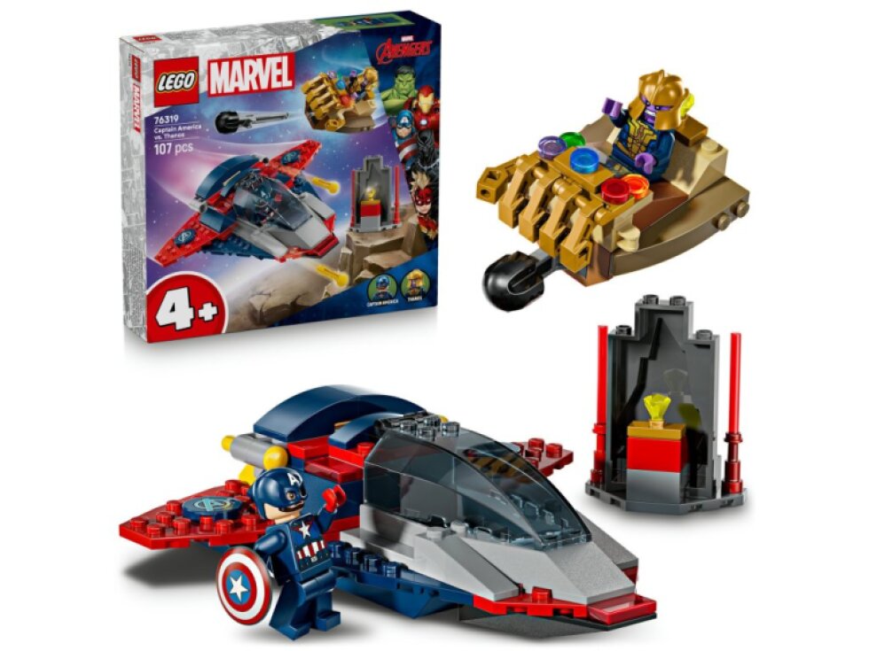 LEGO® | Marvel Kapitán Amerika vs. Thanos 76319